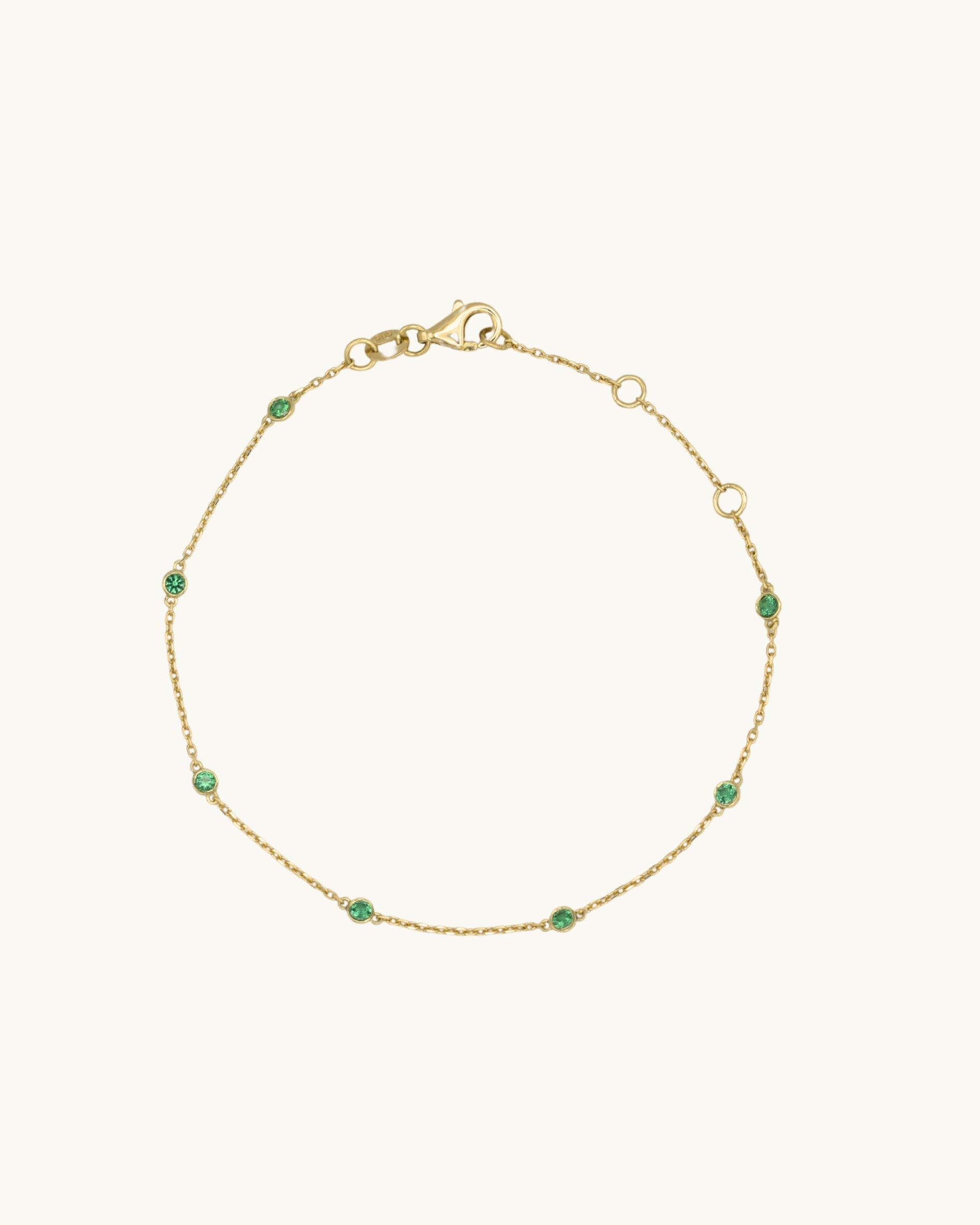Siena Emerald Wish Bracelet