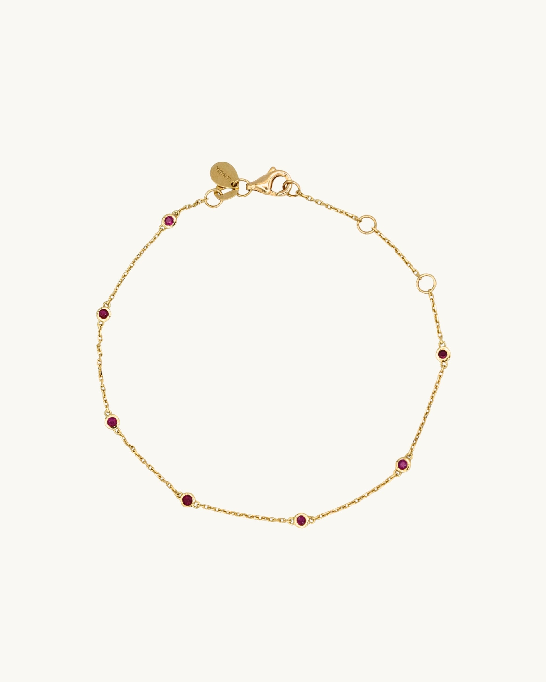 Siena Ruby Wish Bracelet