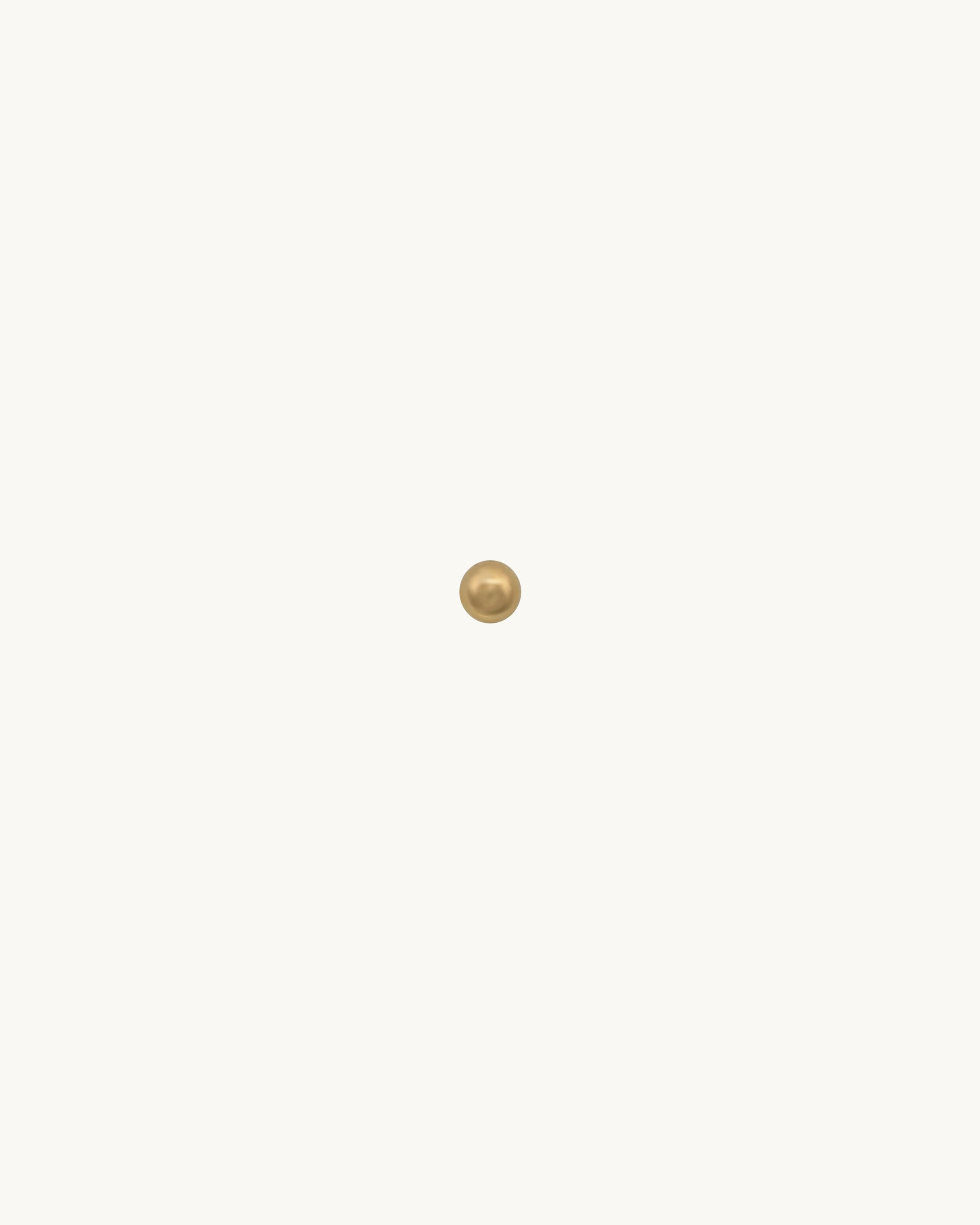 Ava Ball Stud Earring