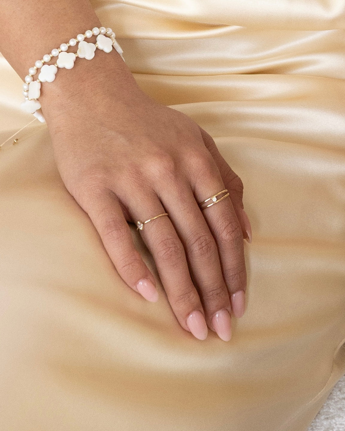 Sophia Pearl Friendship Bracelet