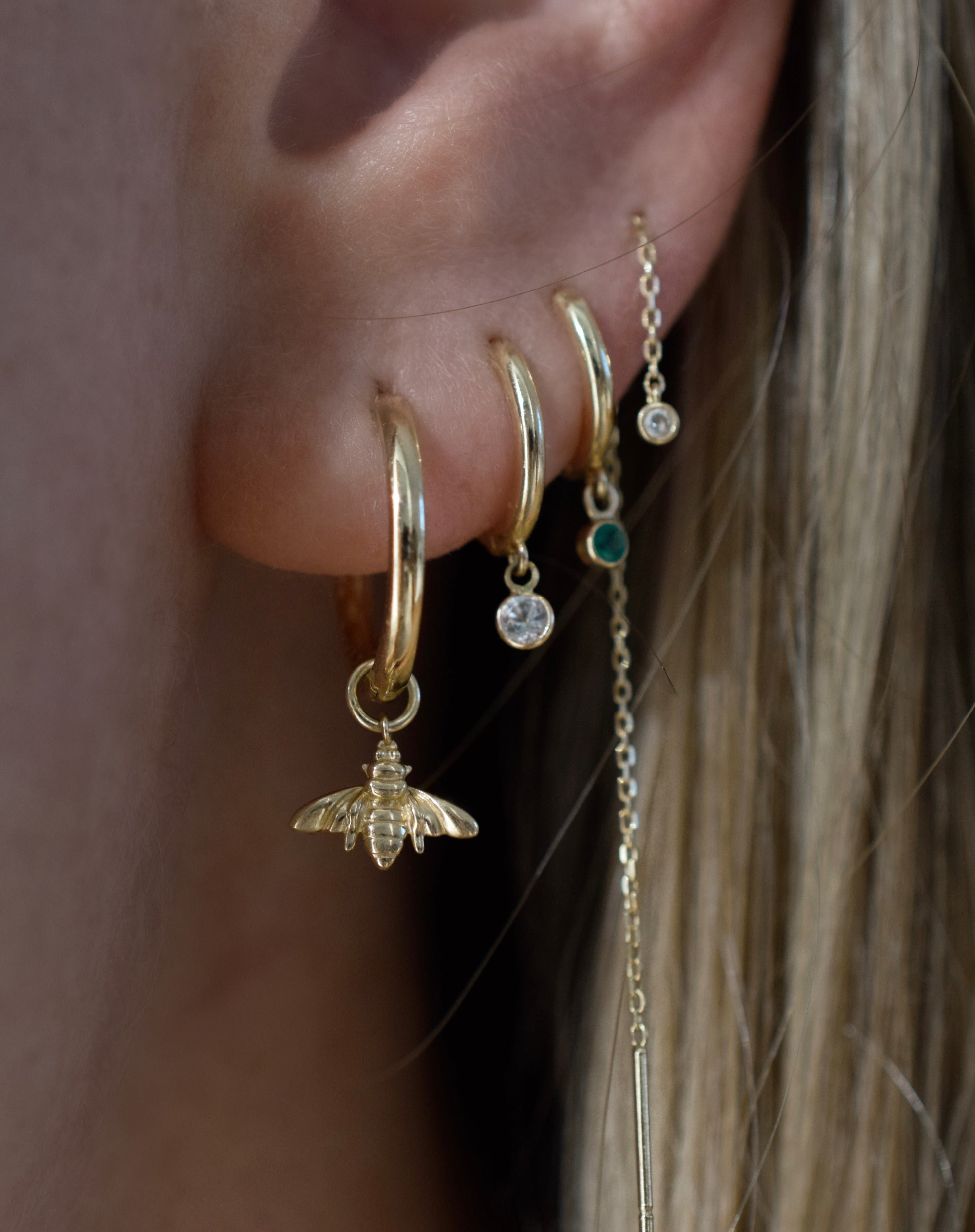 Maya Busy Bee Earring Charm