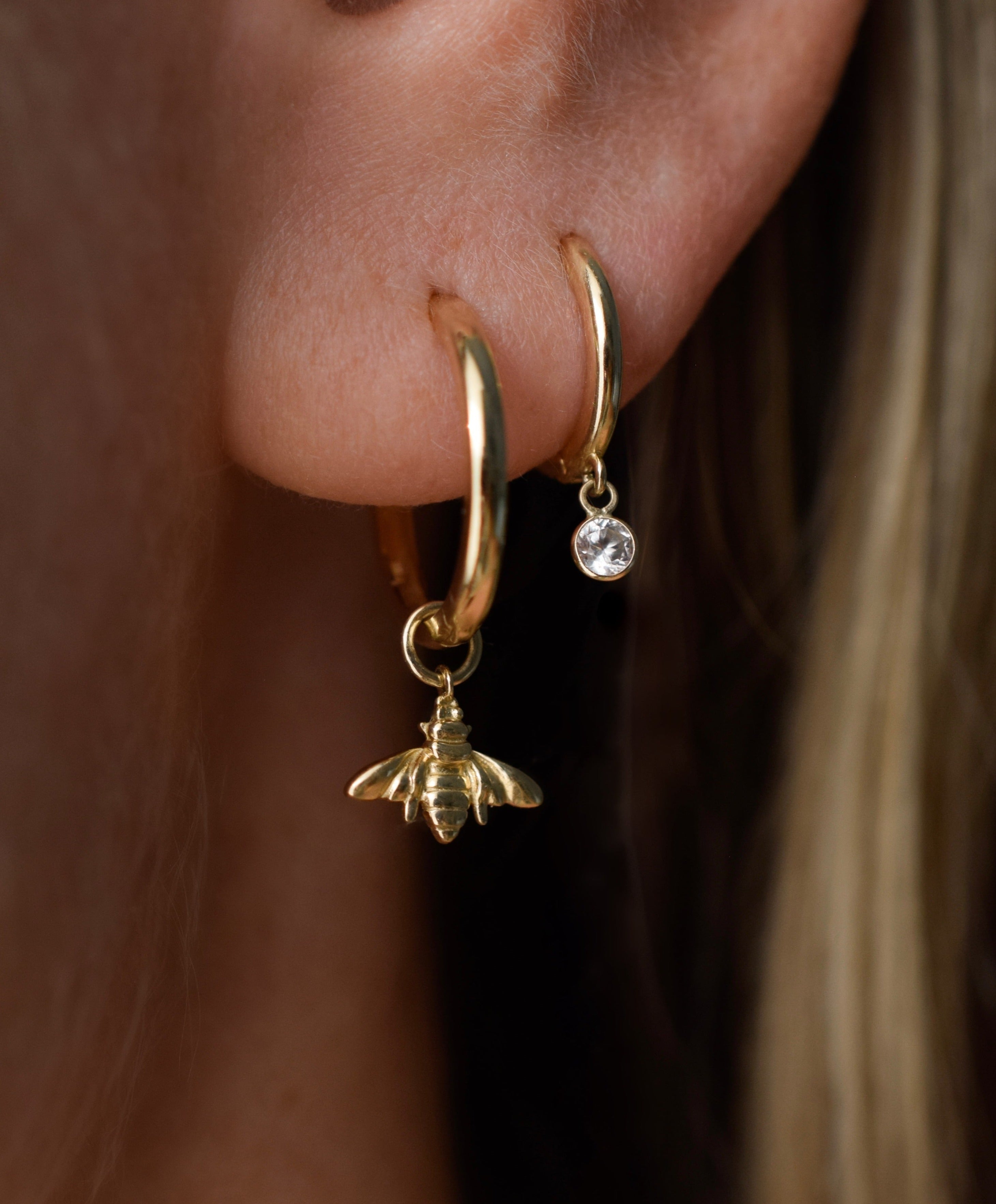 Erin Classic Huggie Hoop Earring Large