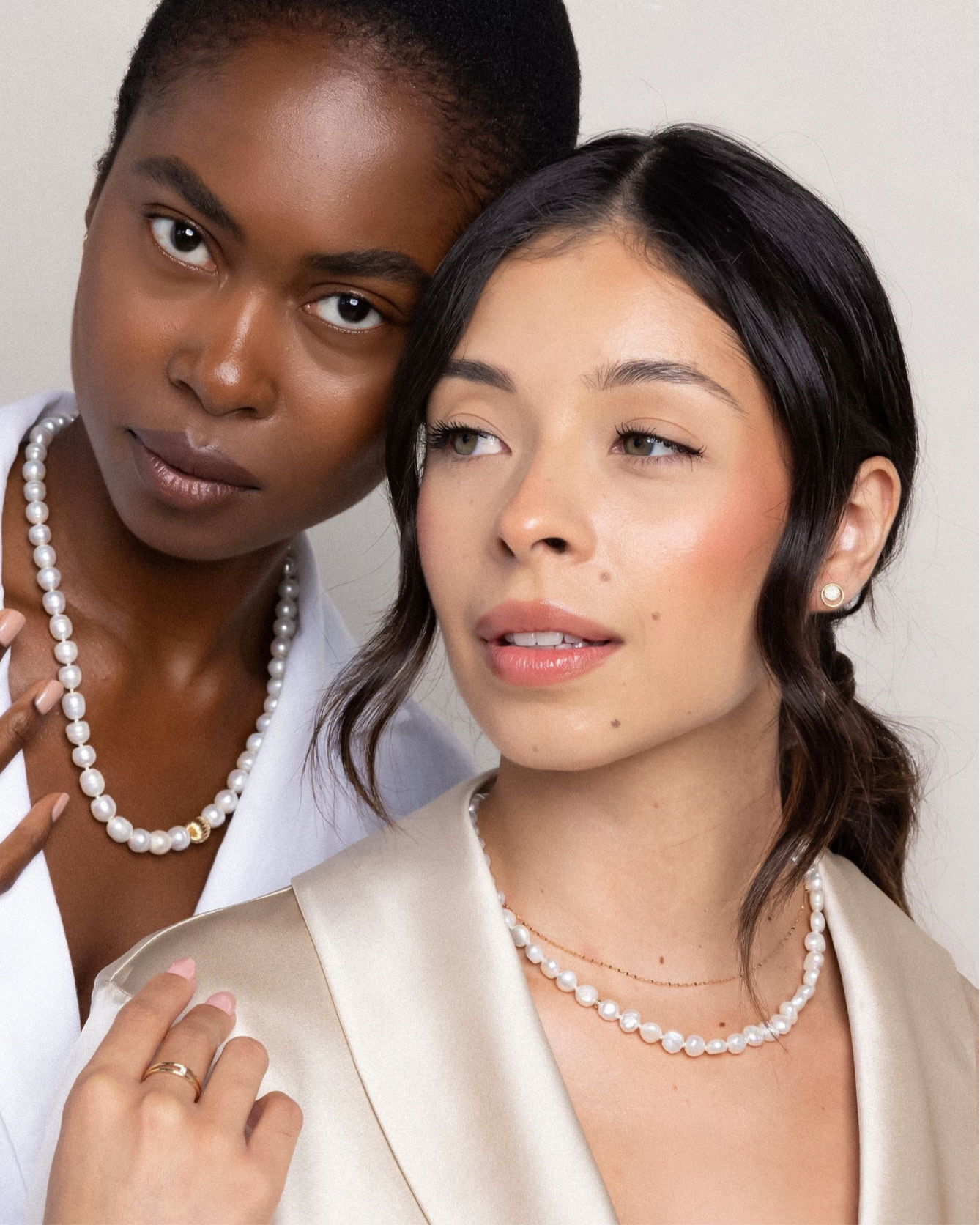 Talia Pavé Diamond Circle Earrings