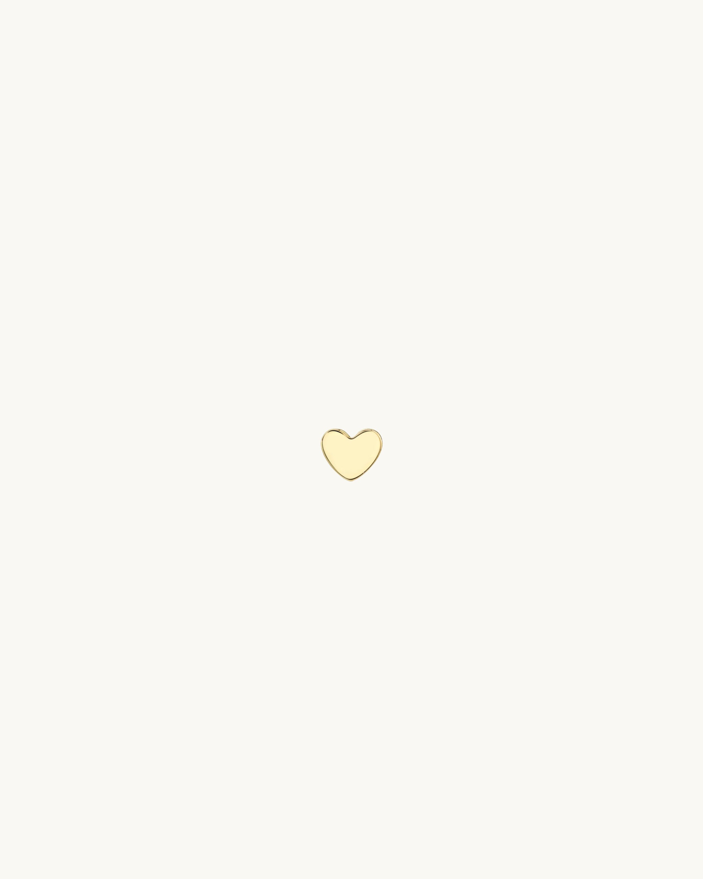 Eileen Heart Stud Earring
