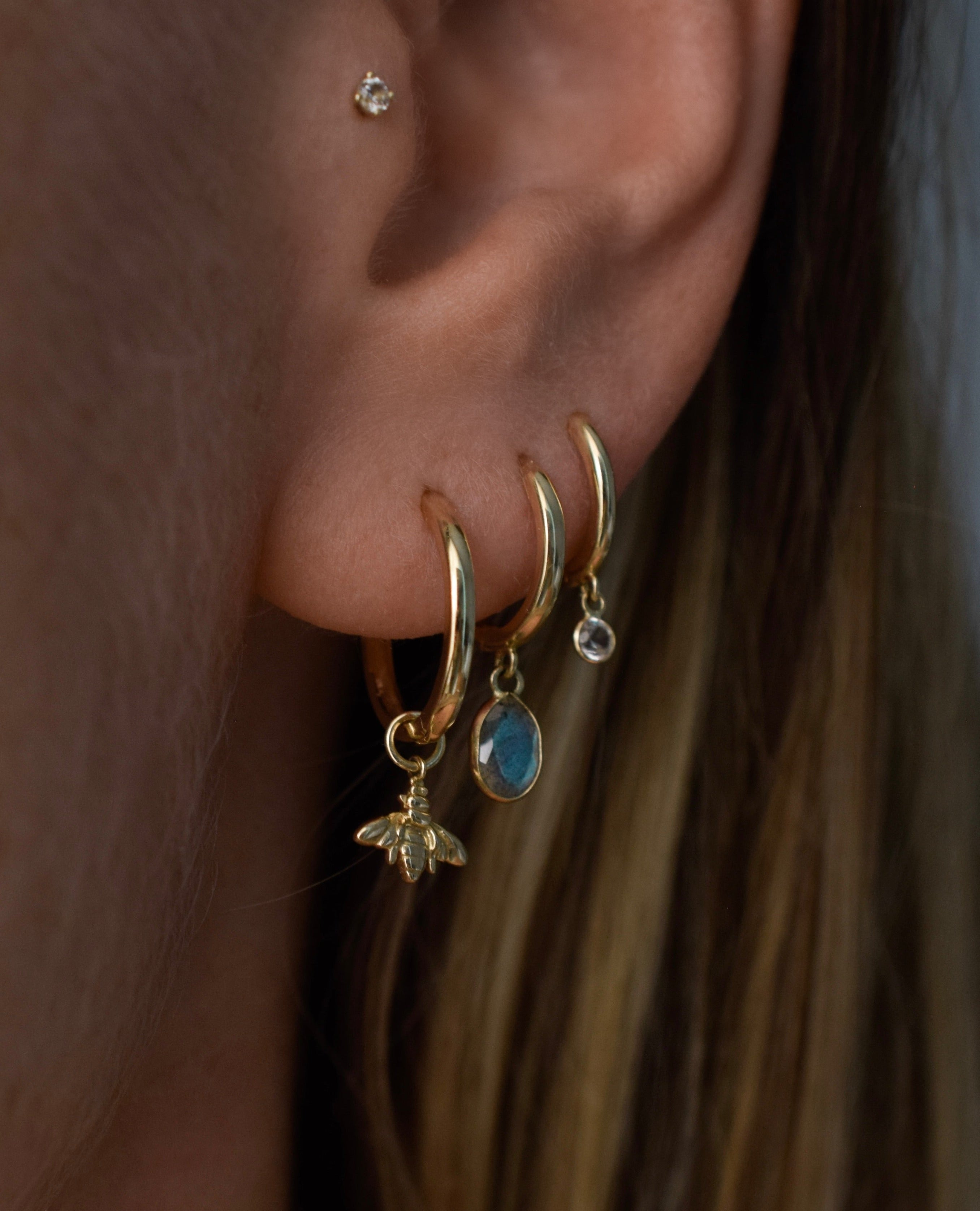 Maya Busy Bee Earring Charm