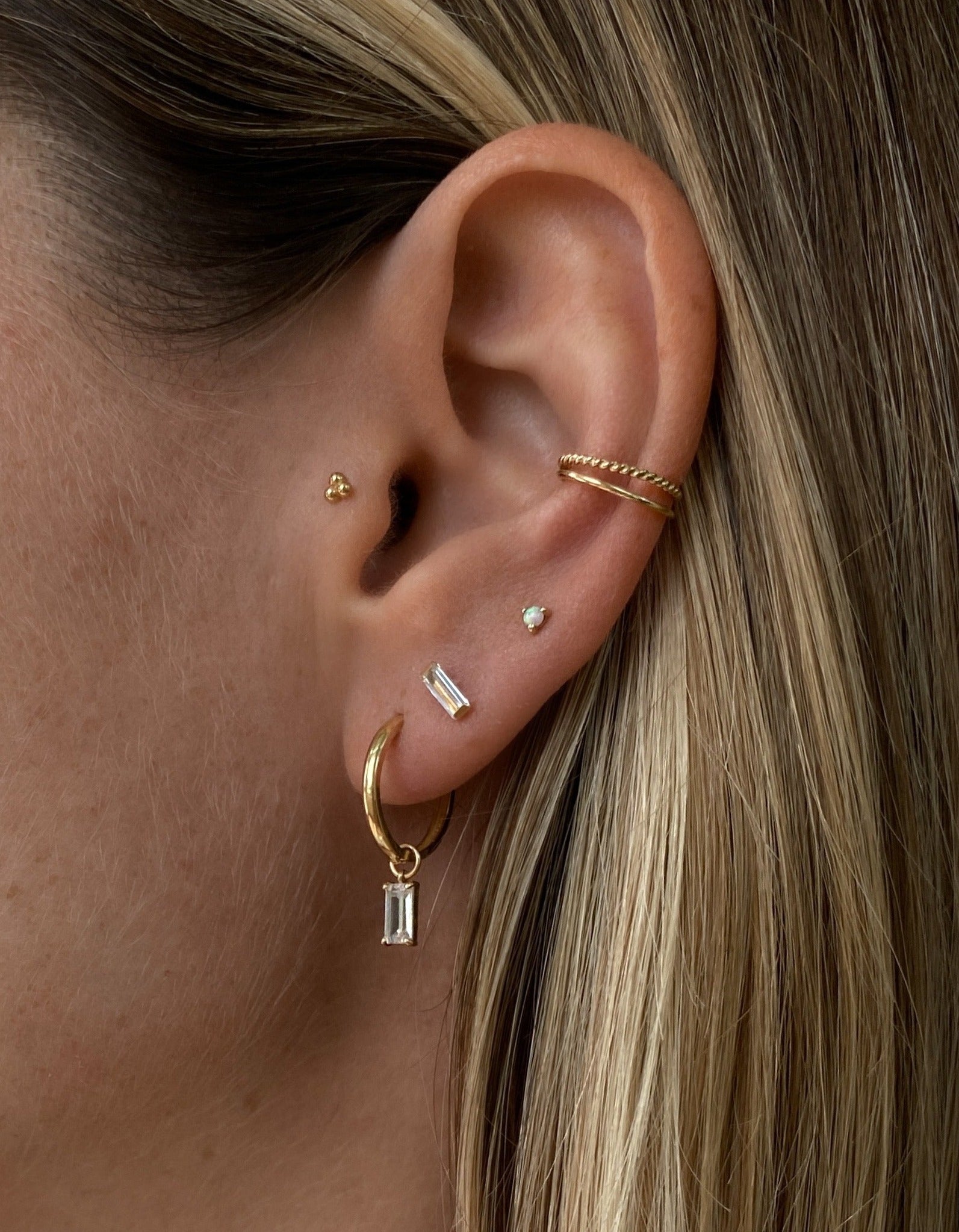 Lani Double Band Ear Cuff