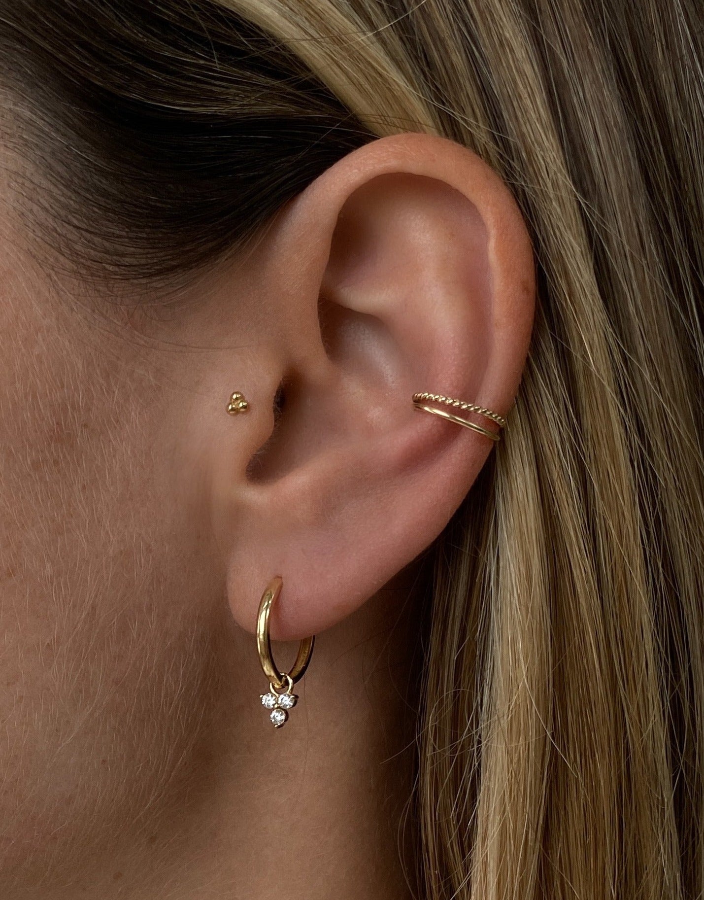 Lani Double Band Ear Cuff