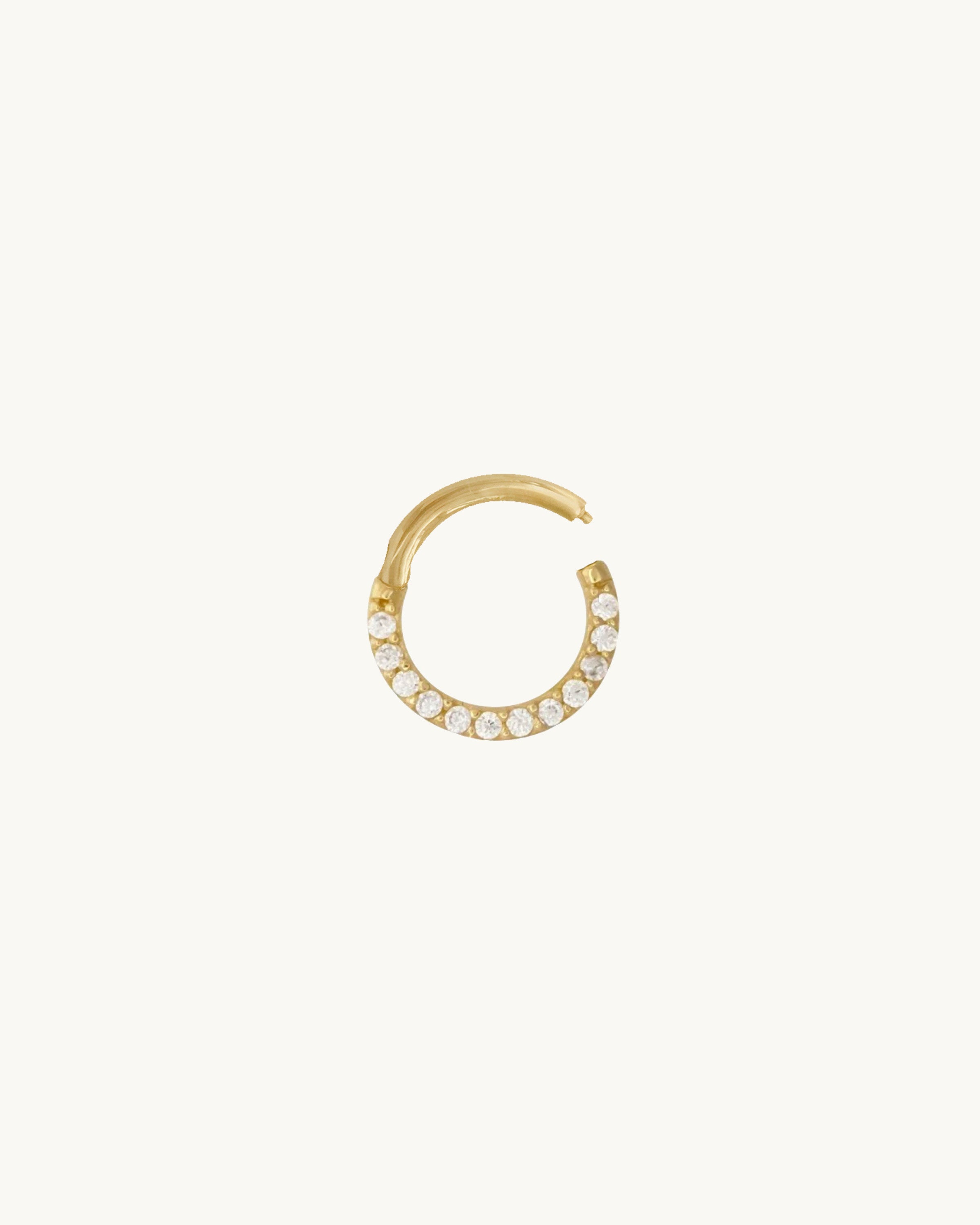 Gala Clicker Hoop Earring