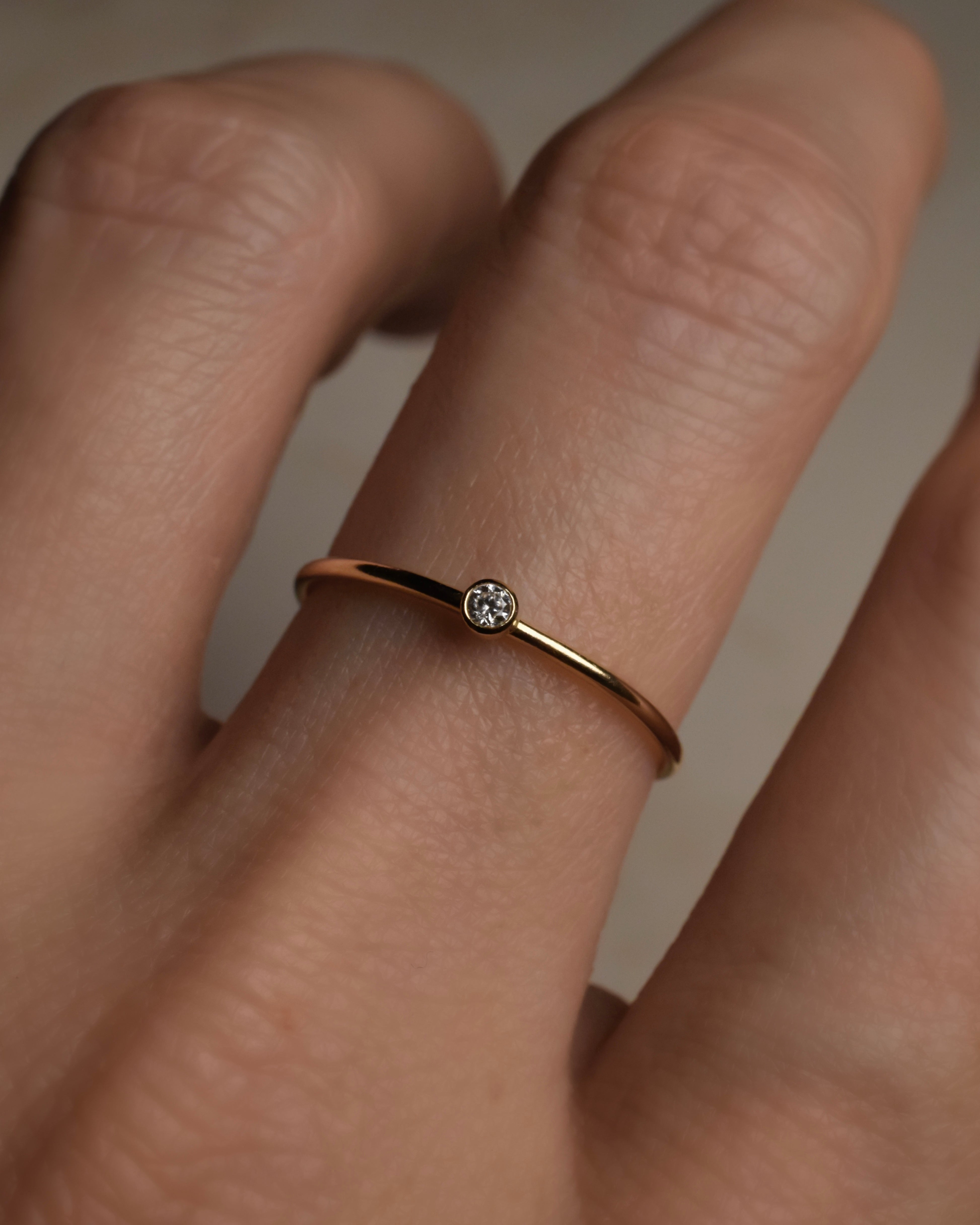 Ivy Diamond Stacking Ring