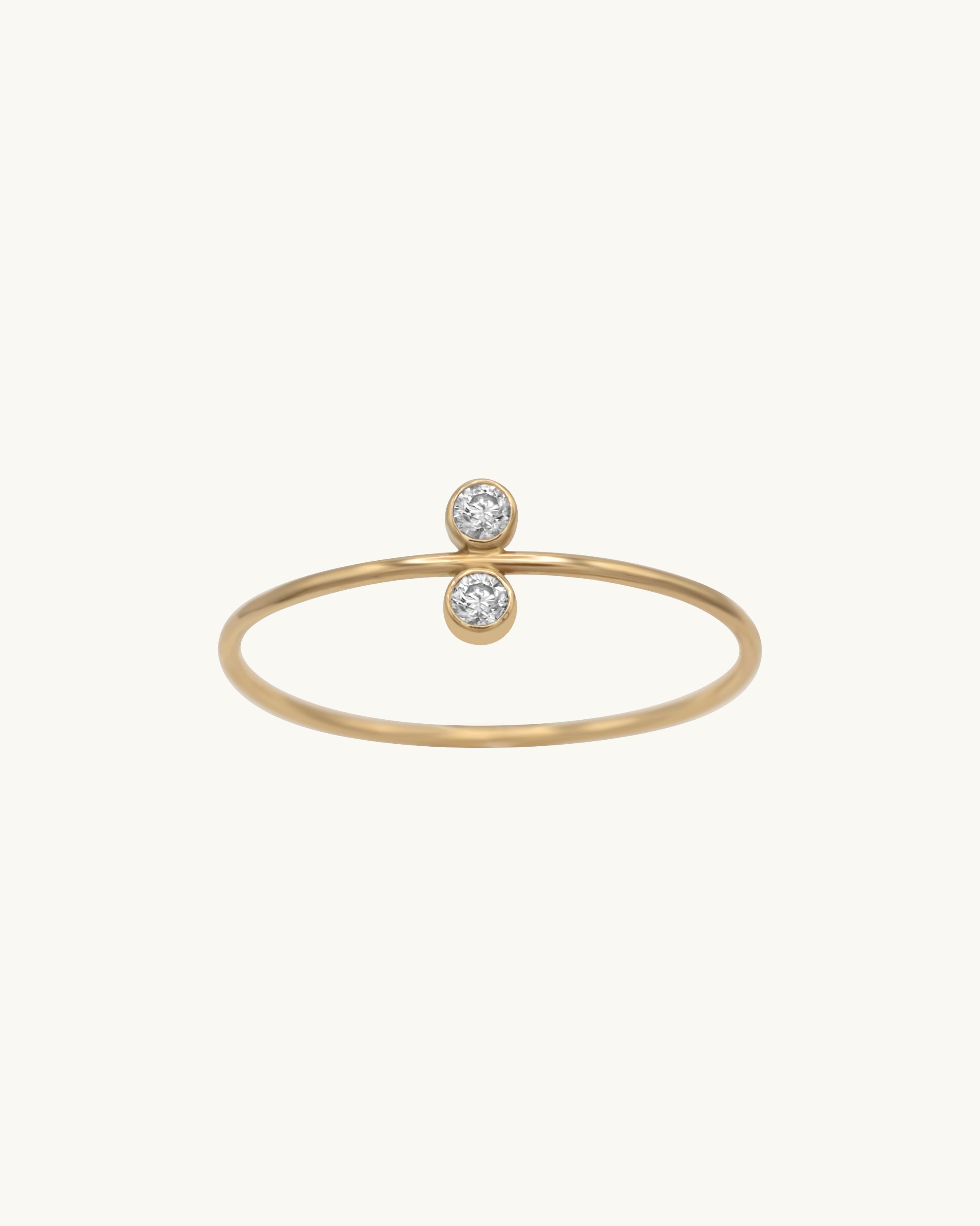 Julie Twin Stones Ring