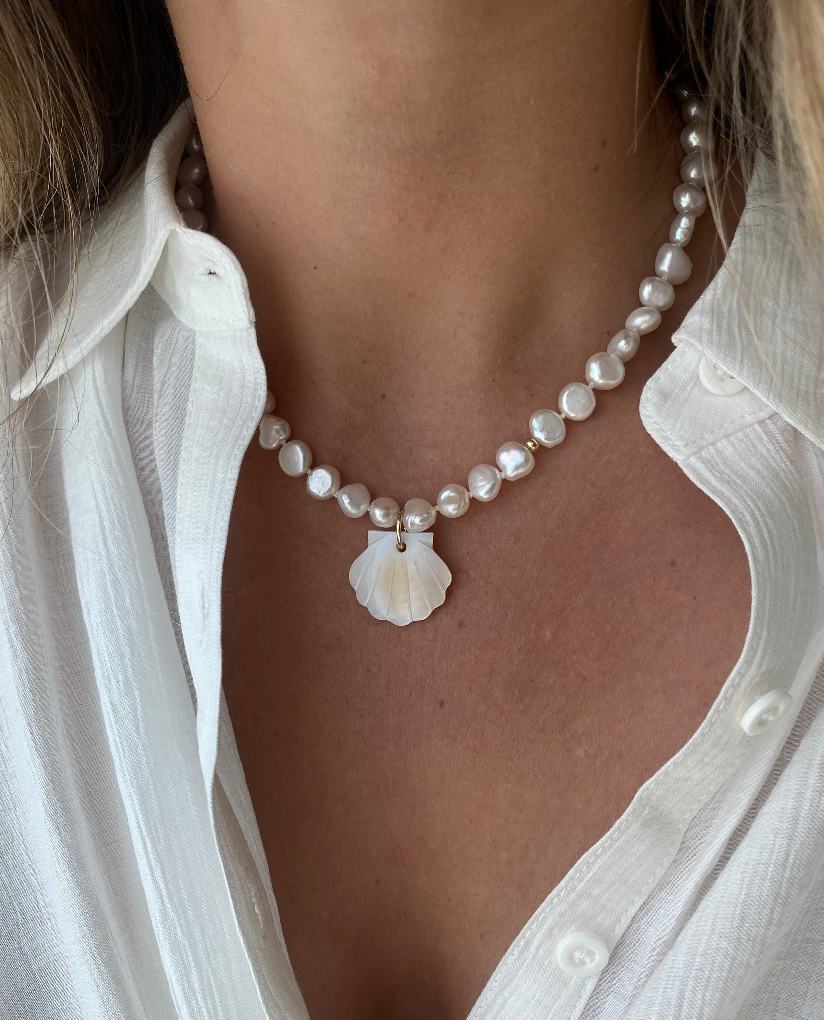 Melody Irregular Pearl Necklace