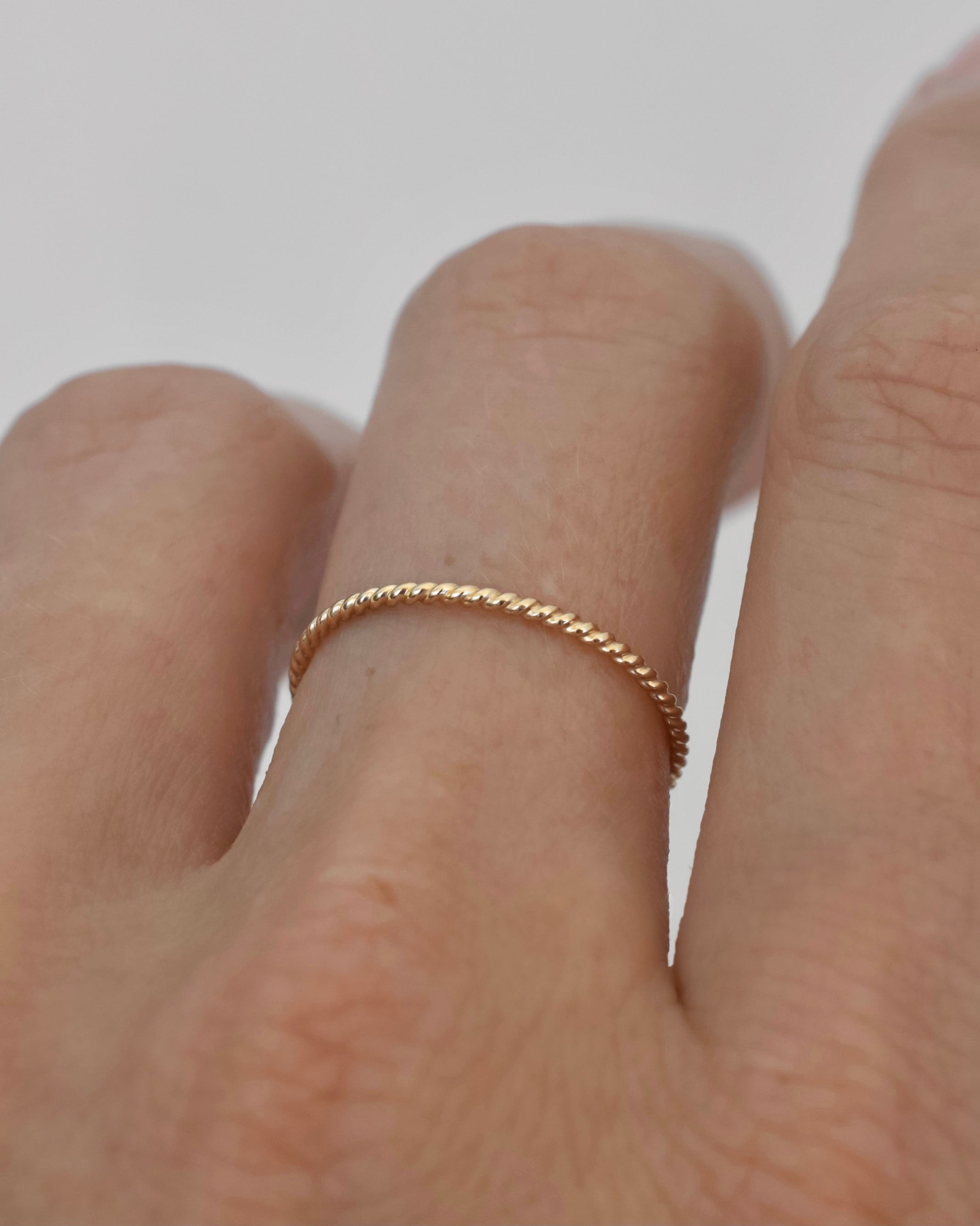 Liv Twisted Stacking Ring