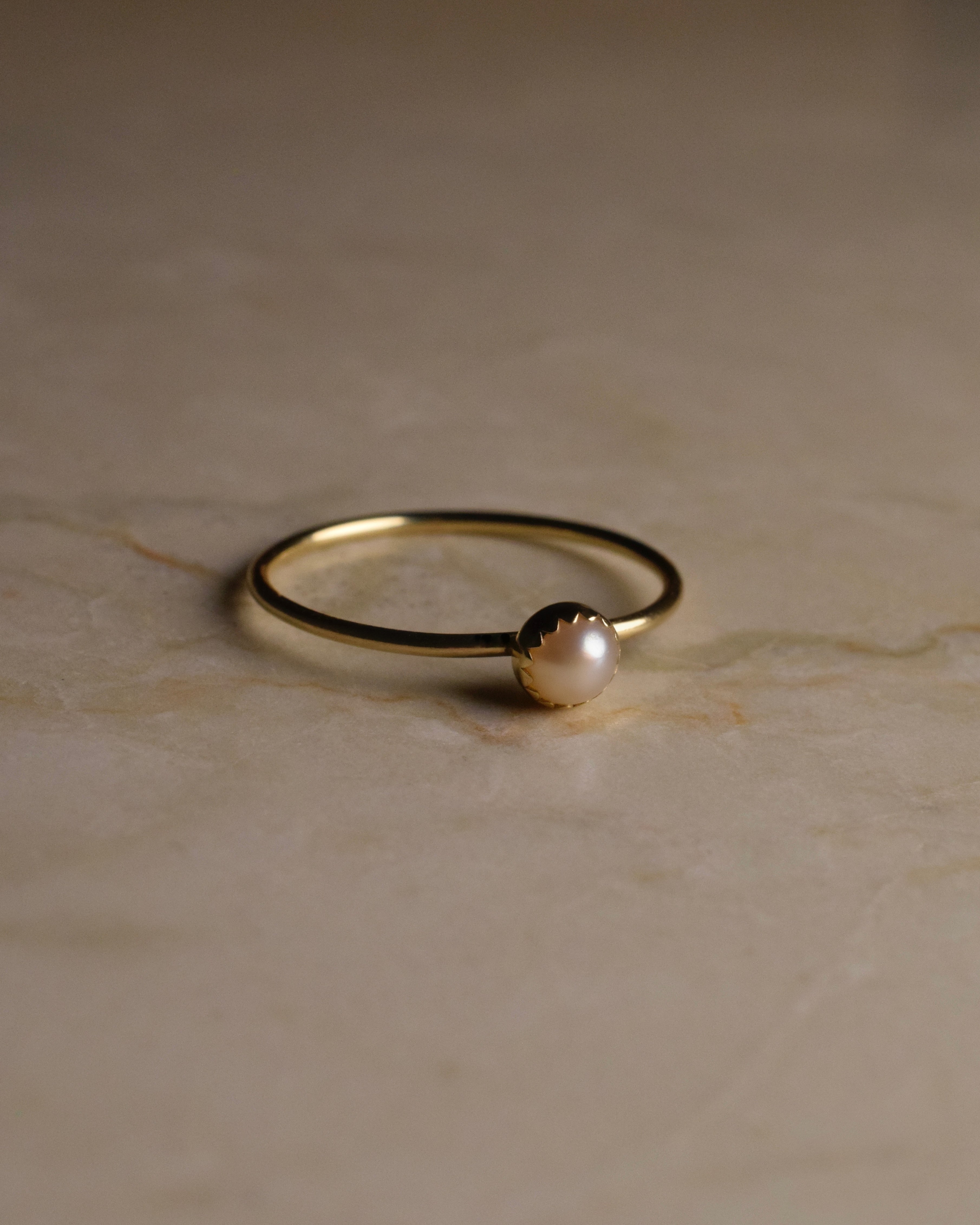 Olivia Pearl Stacking Ring