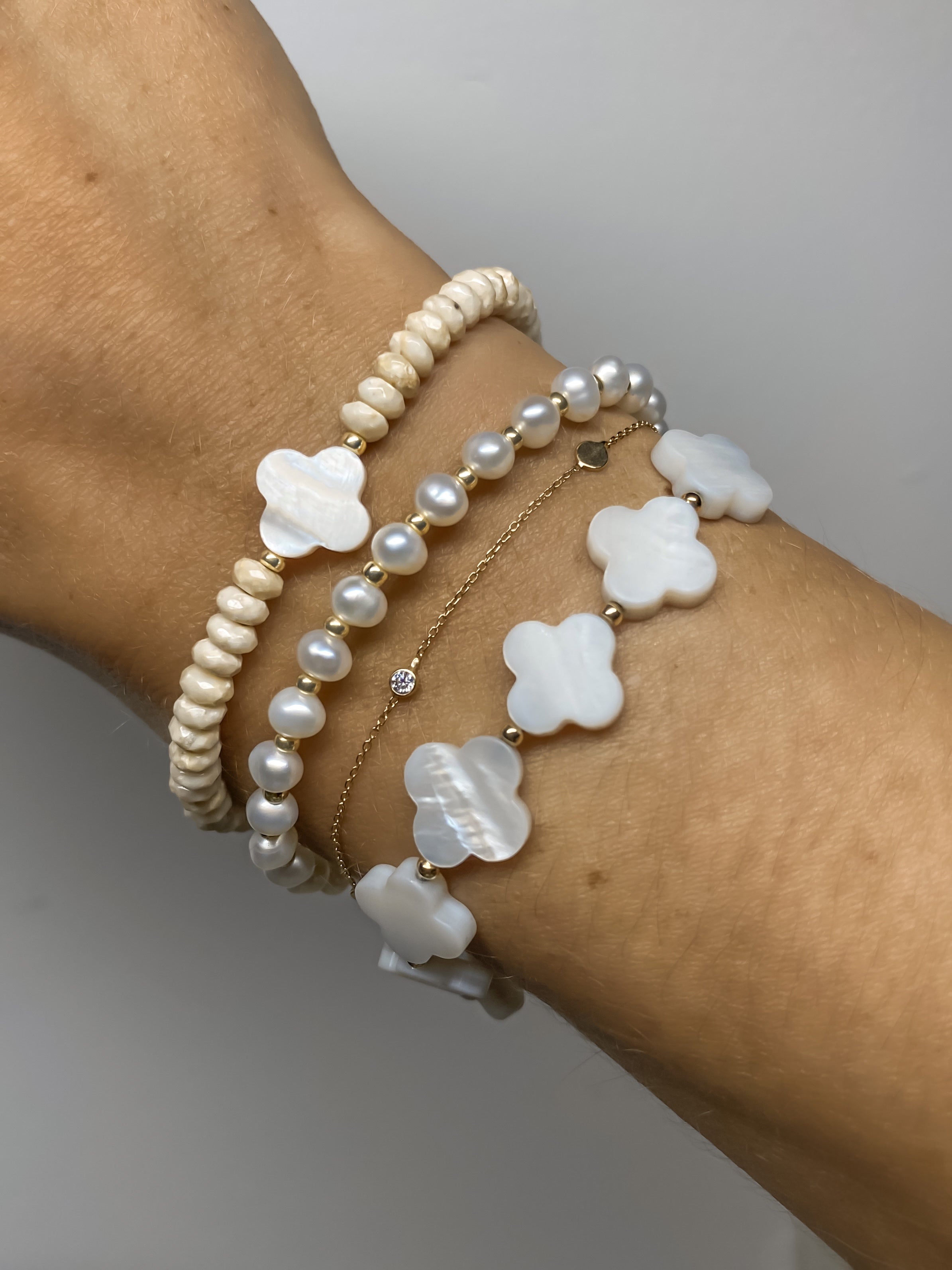 Sophia Pearl Friendship Bracelet