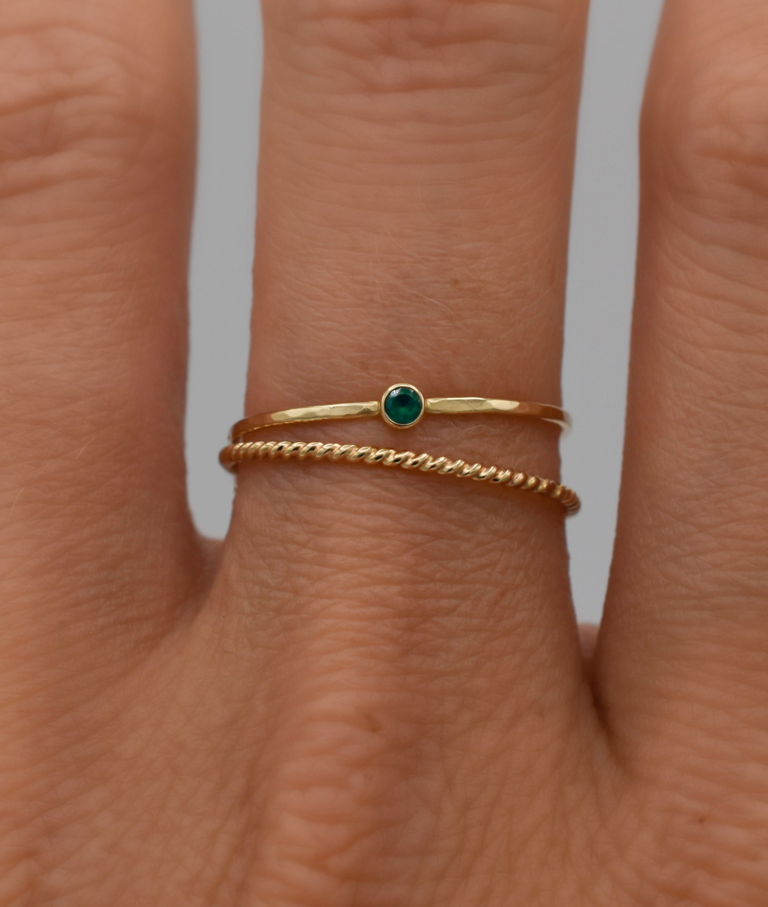Liv Twisted Stacking Ring
