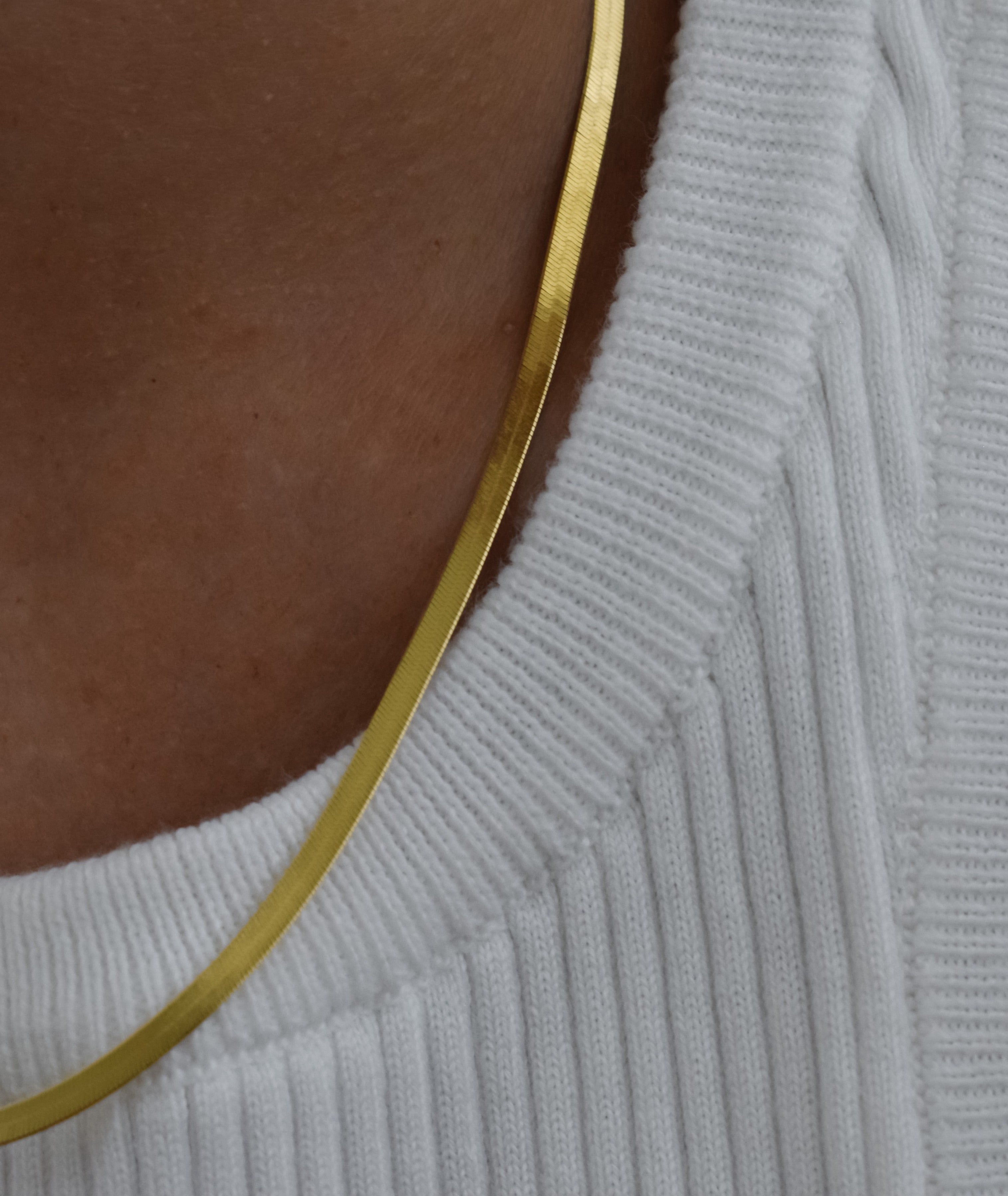 Novah Herringbone Necklace