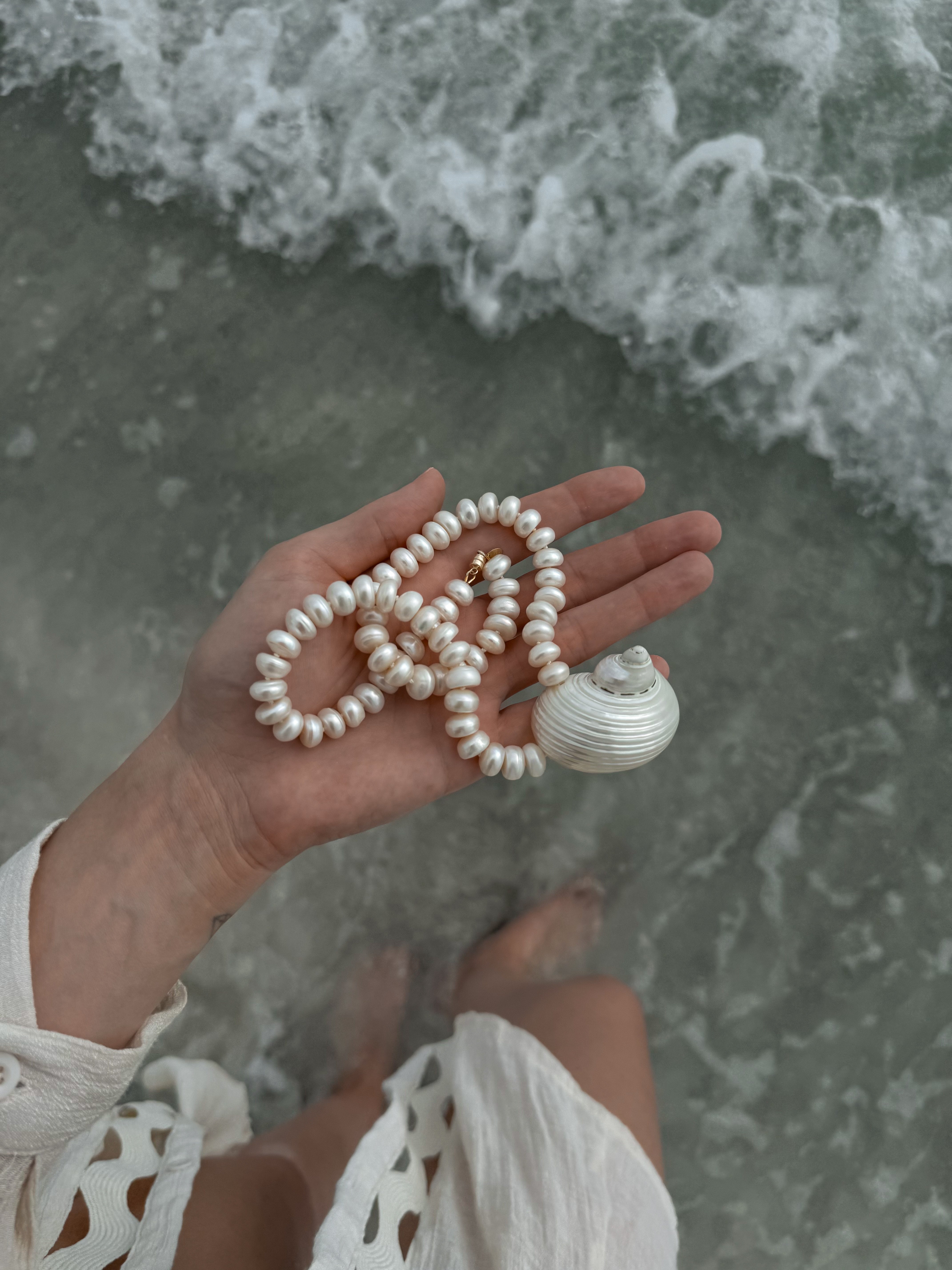 Aurora Turbo Shell Necklace