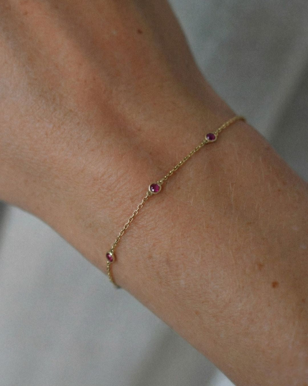 Siena Ruby Wish Bracelet