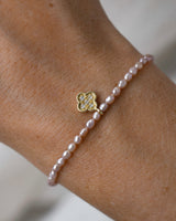 Rose Diamond Clover Friendship Bracelet