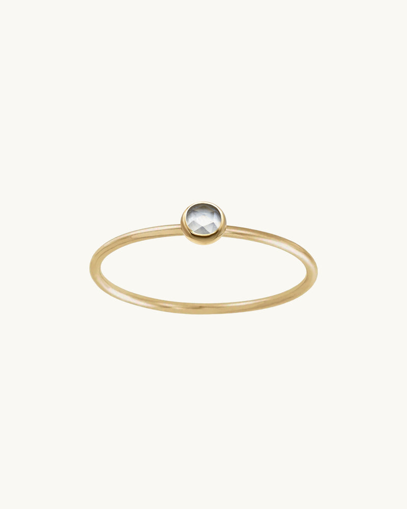 Victoria Birthstone Stacking Ring