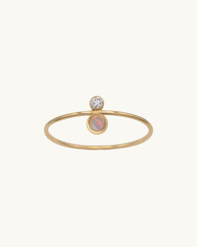 AUDREY Opal Ring 14K