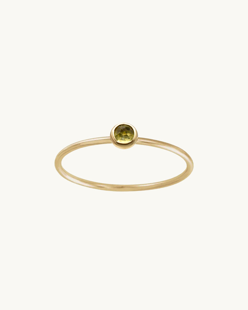 Victoria Birthstone Stacking Ring