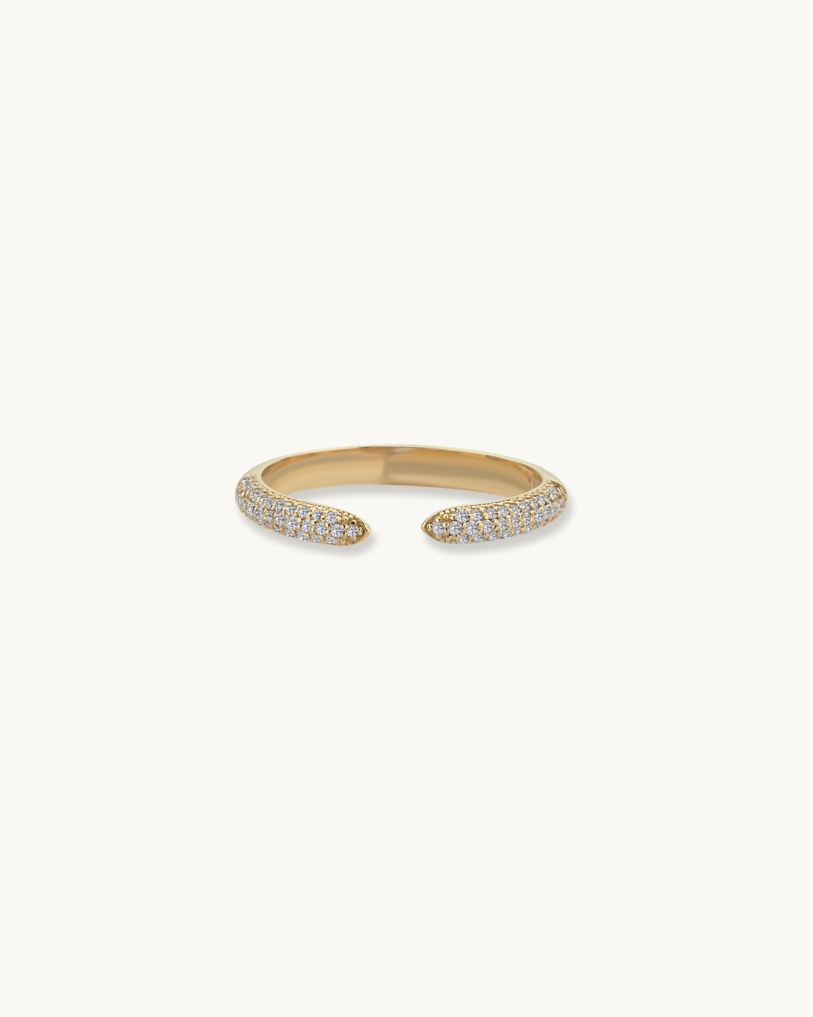 Camille Open Pavé Diamond Ring