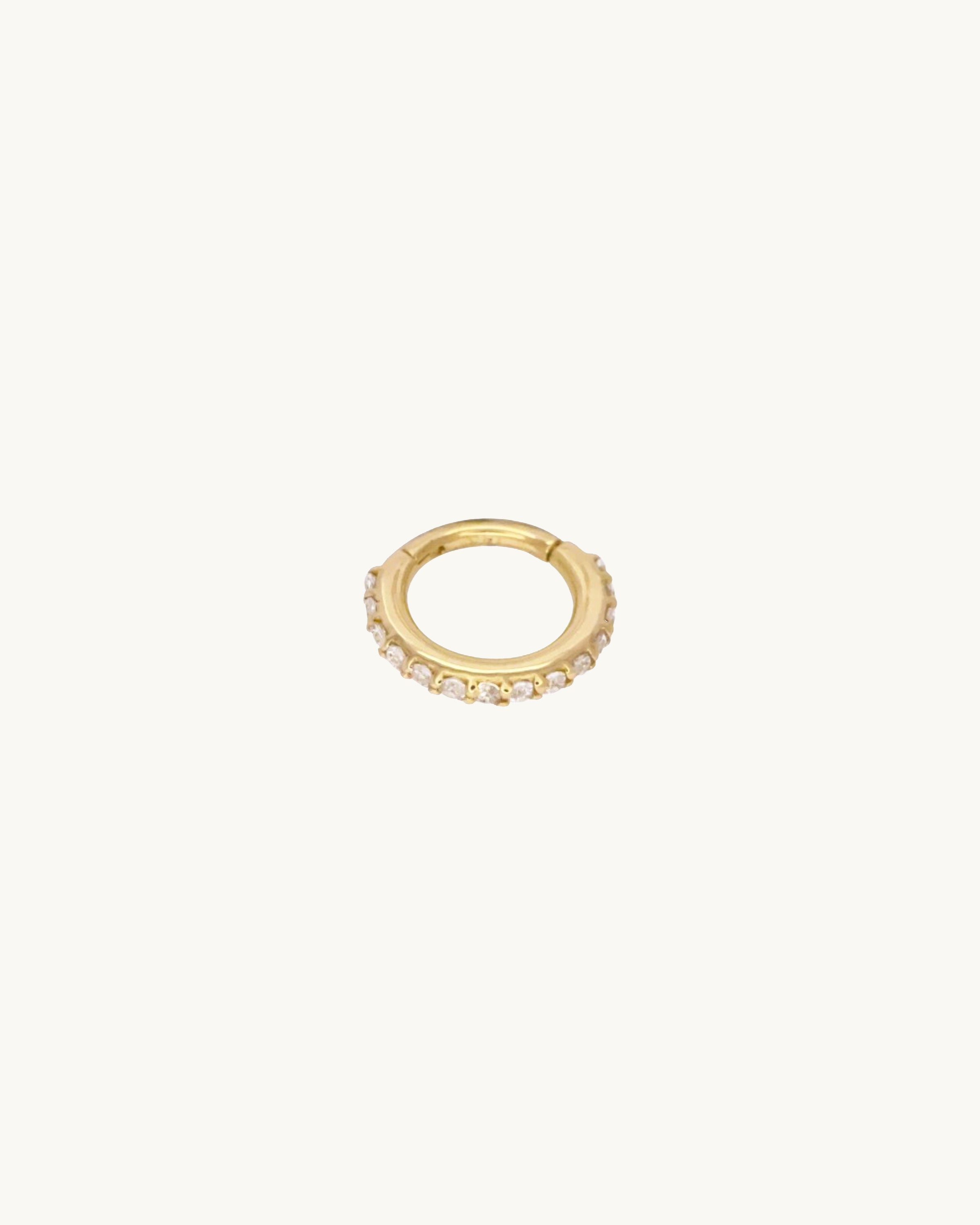 Celia Clicker Hoop Earring