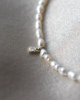 Vera Diamond Friendship Bracelet With Pearl 14K