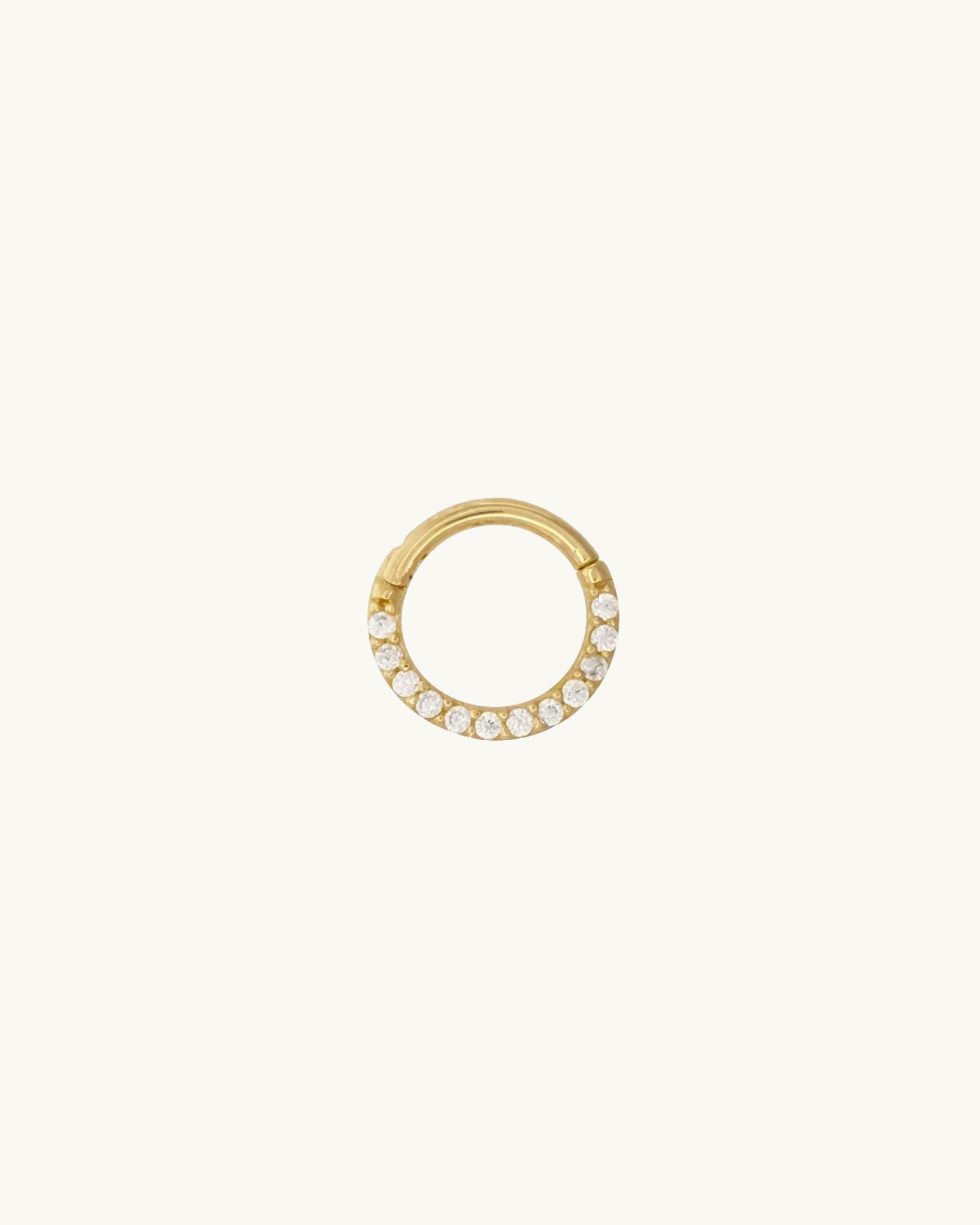 Gala Clicker Hoop Earring
