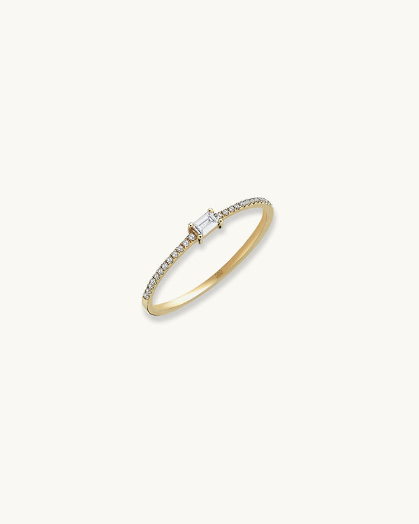 Giselle Baguette Diamond Ring