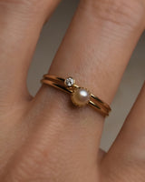 Olivia Pearl Ring 14K Gold