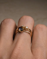 Amara Labradorite Ring 14K Gold