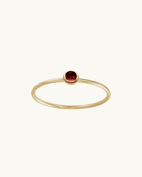 Victoria Birthstone Stacking Ring