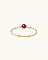 Victoria Birthstone Stacking Ring