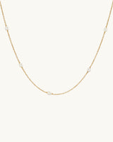 LOU Pearl Necklace 14K