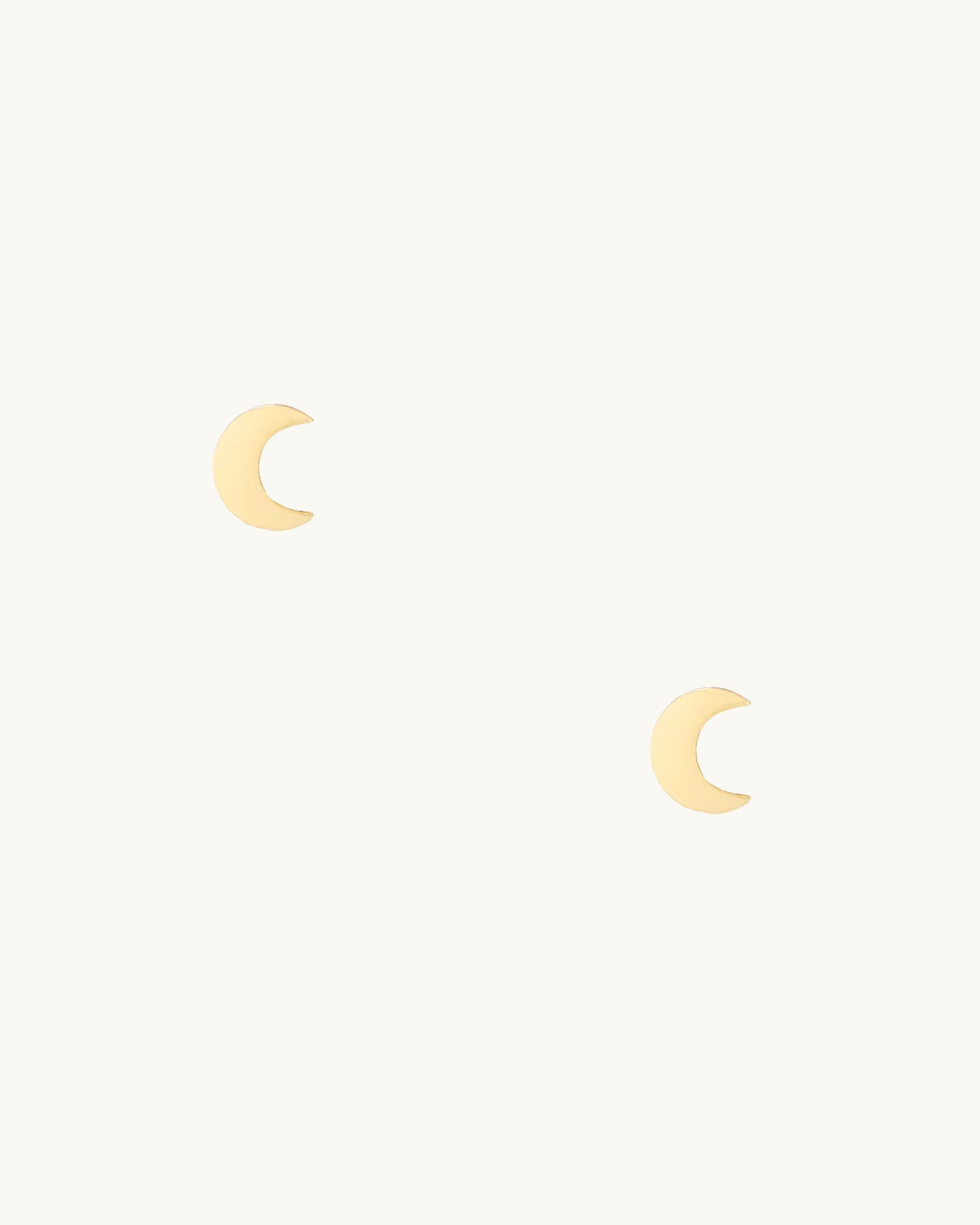 Lucy Moon Stud Earring