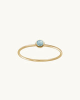 Victoria Birthstone Stacking Ring