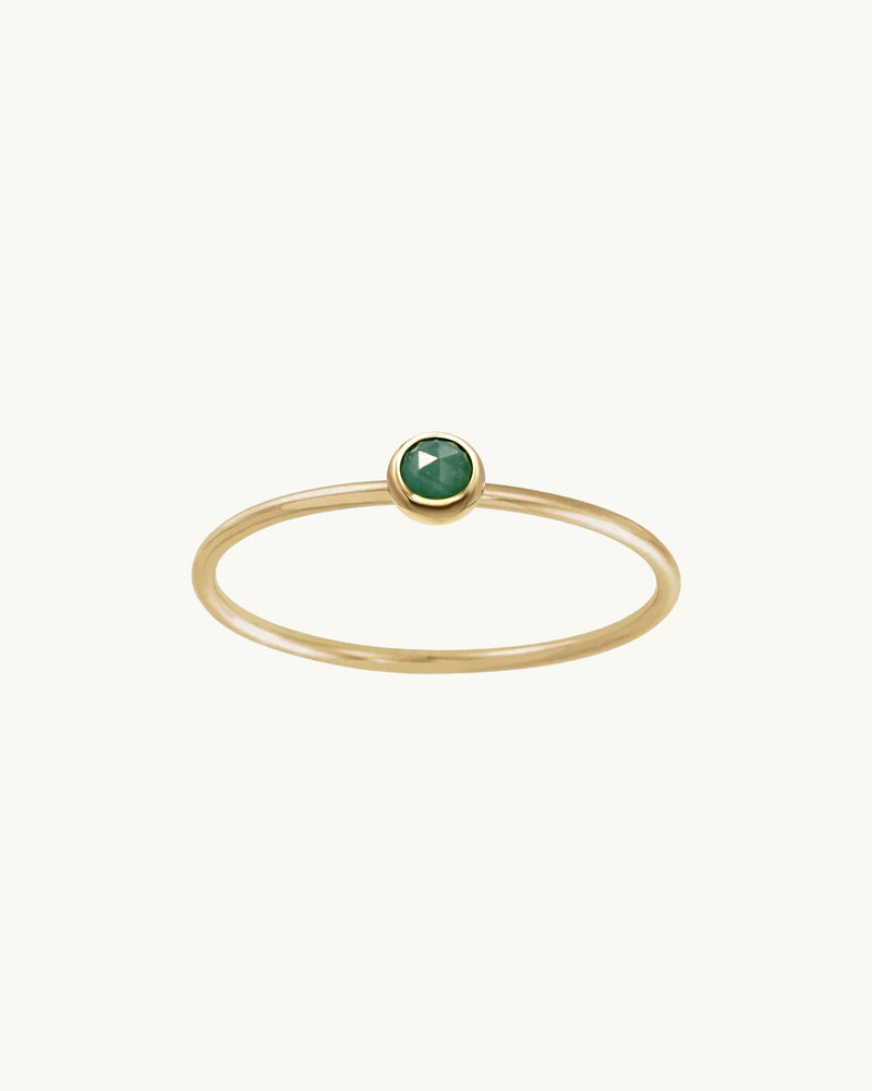 Victoria Birthstone Stacking Ring
