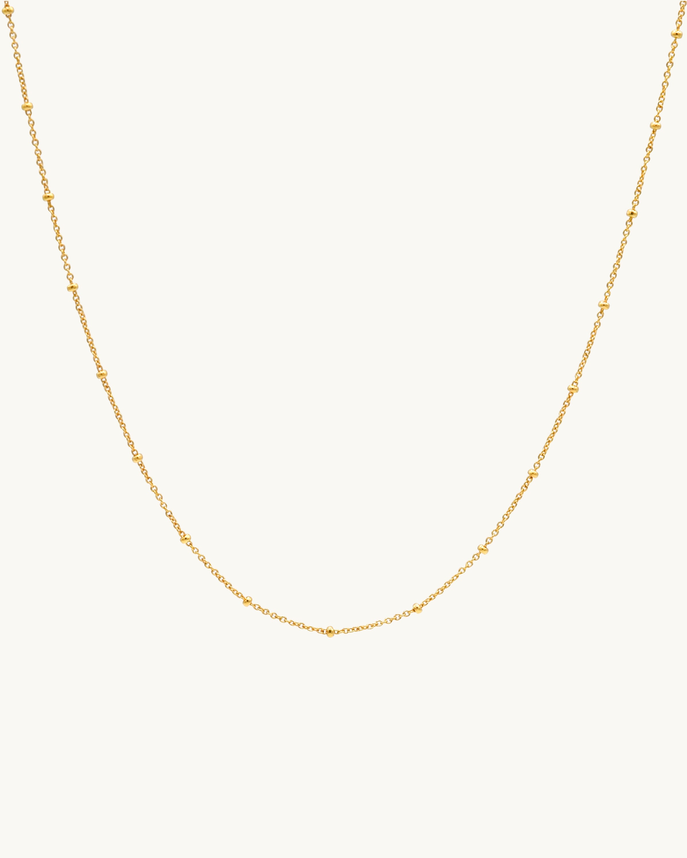 Melina Satellite Chain Necklace 14K