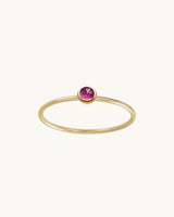 Victoria Birthstone Stacking Ring