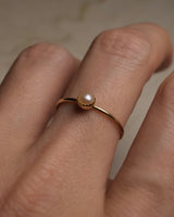 Olivia Pearl Ring 14K Gold