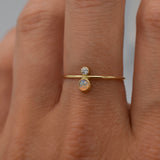 AUDREY Opal Ring 14K
