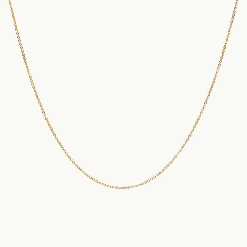 JAMIE Minimalist Chain Necklace 14K