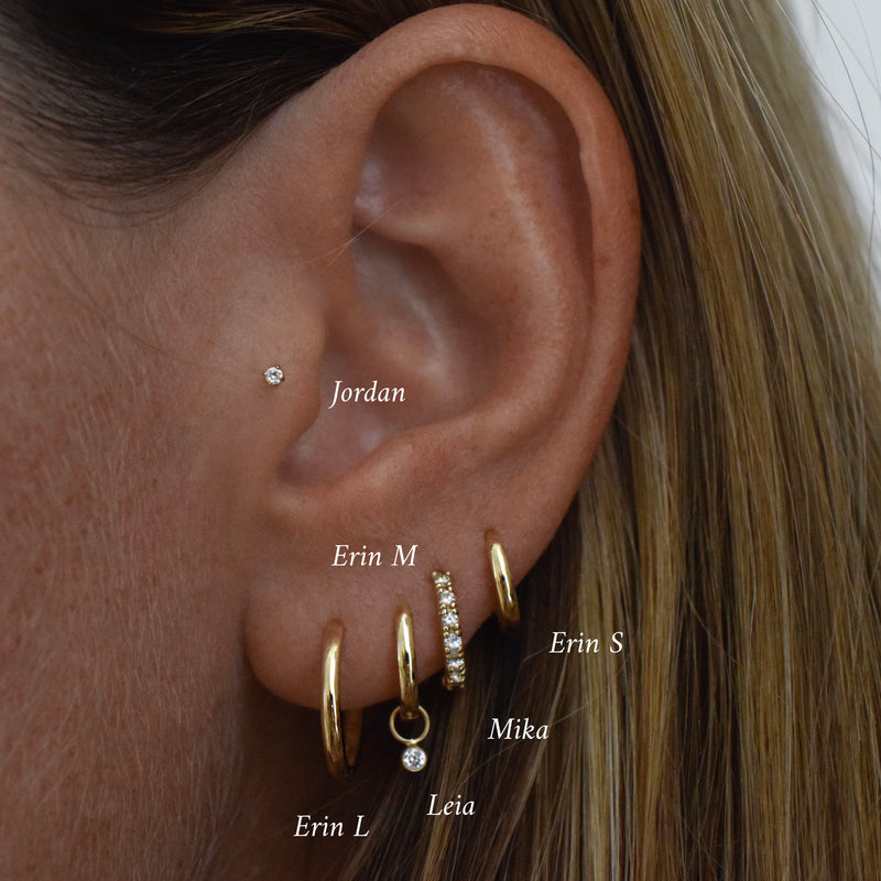 LEIA Earring Charm 14K