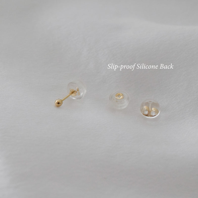 Preorder at 15% off - SHEA Diamond Bar Stud Earring 14K