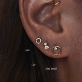 SKYE Moissanite Stud Earring 14K Small